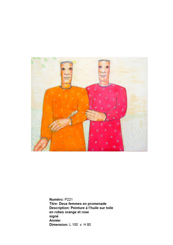 P221_-Deux-femmes--_robre-orange-et-robre-rouge_